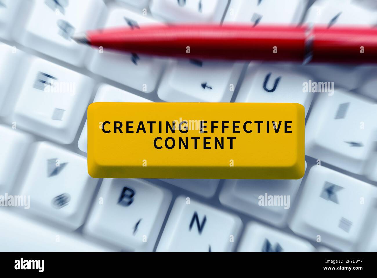 Text showing inspiration Creating Effective Content. Concept meaning Valuable Information Informative User Friendly Stock Photo