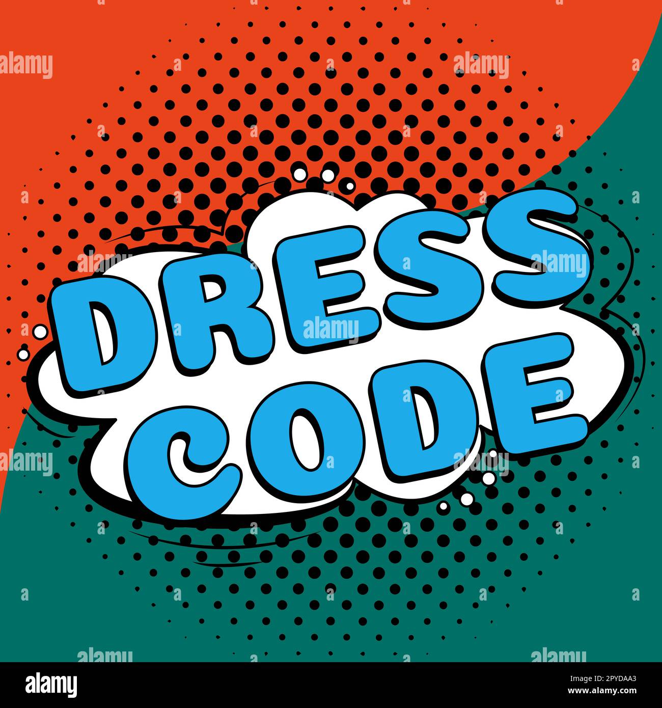 Writing displaying text Dress Code. Word Written on an accepted way of ...