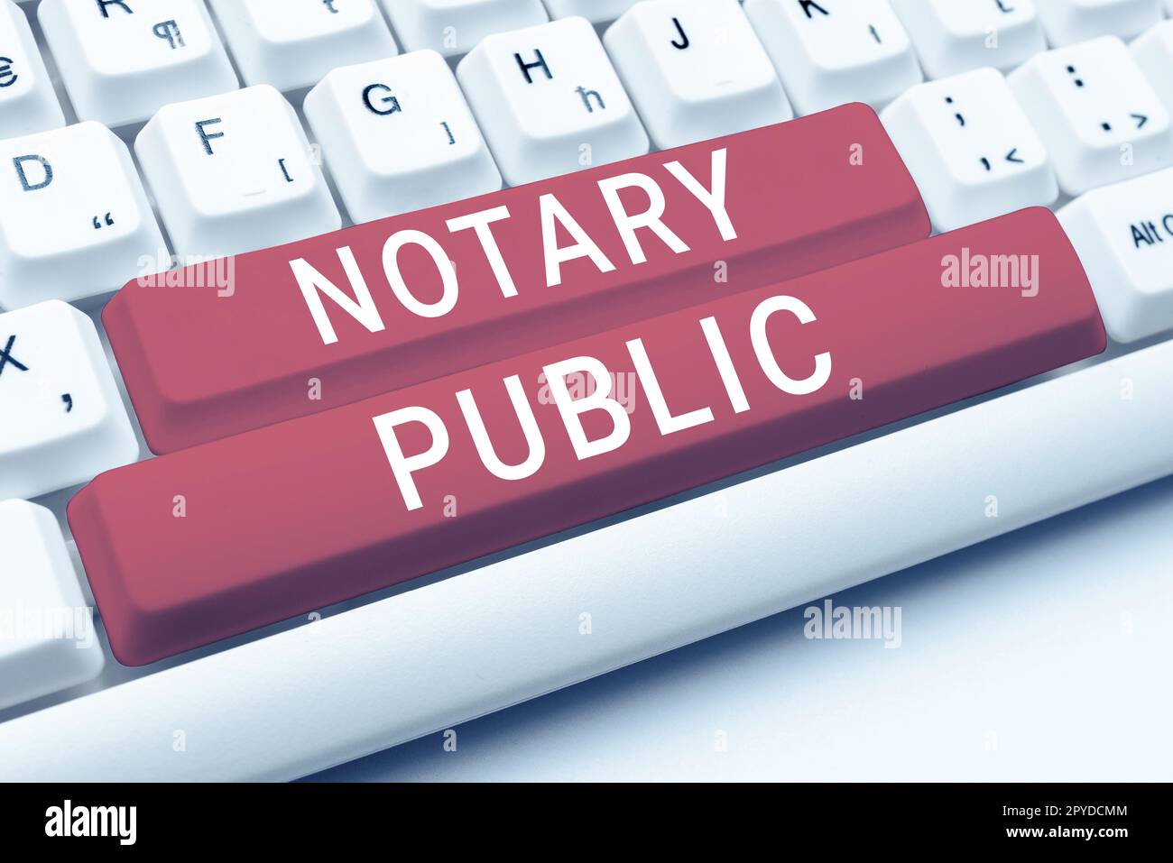 Conceptual caption Notary Public, Concept meaning Legality