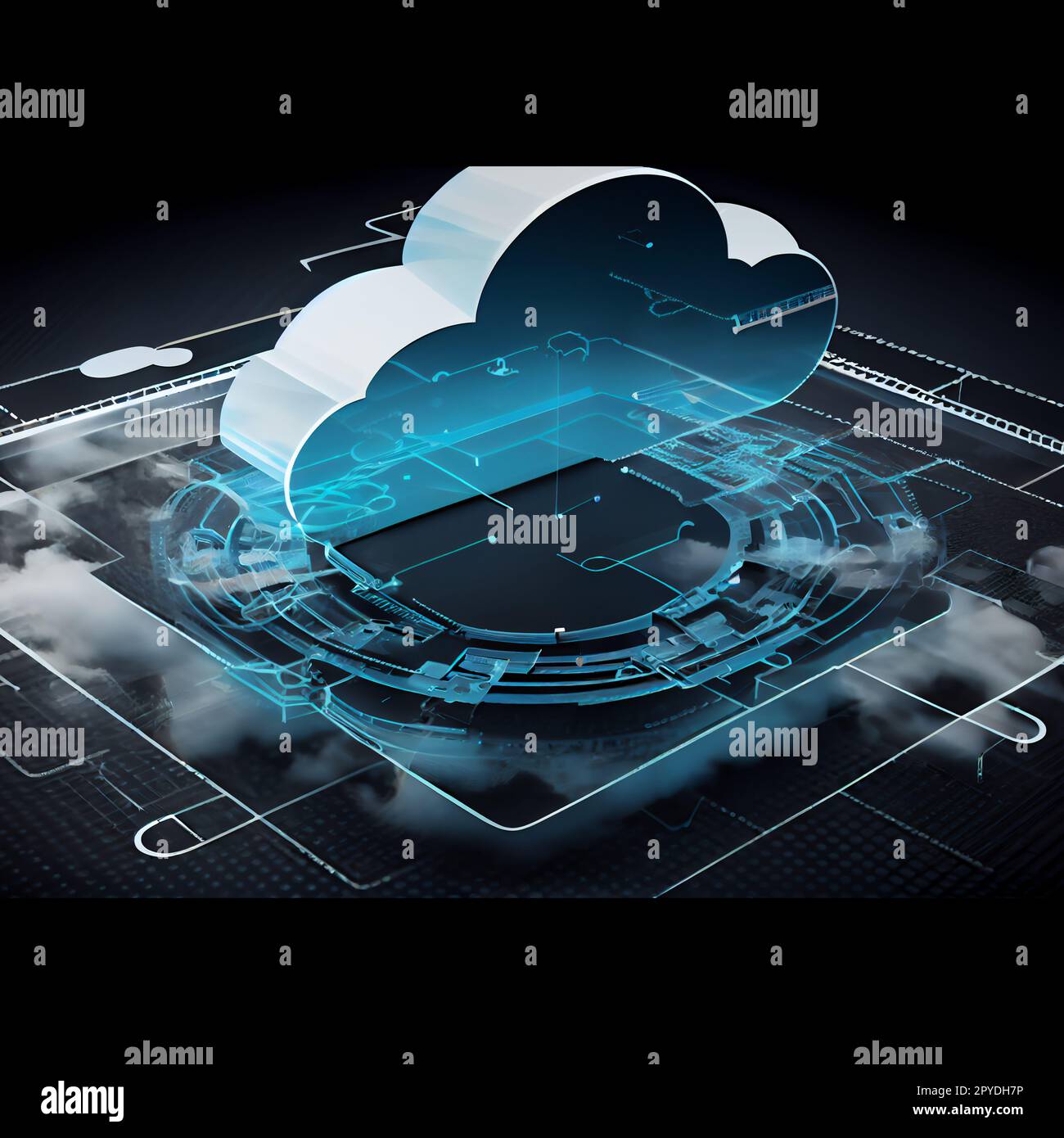 Cloud computing technology concept Stock Photo - Alamy