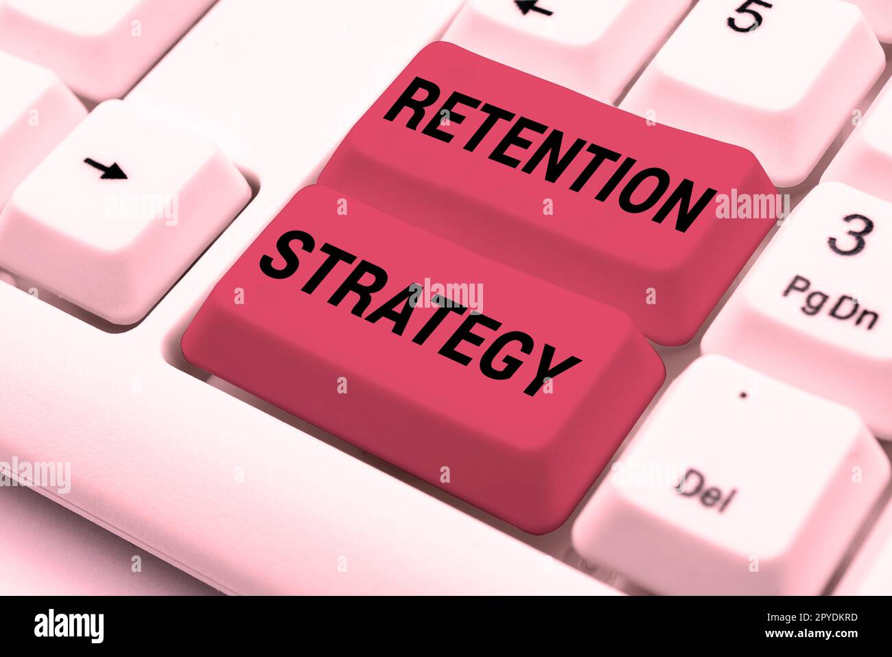 Handwriting text Retention Strategy. Business concept activities to ...