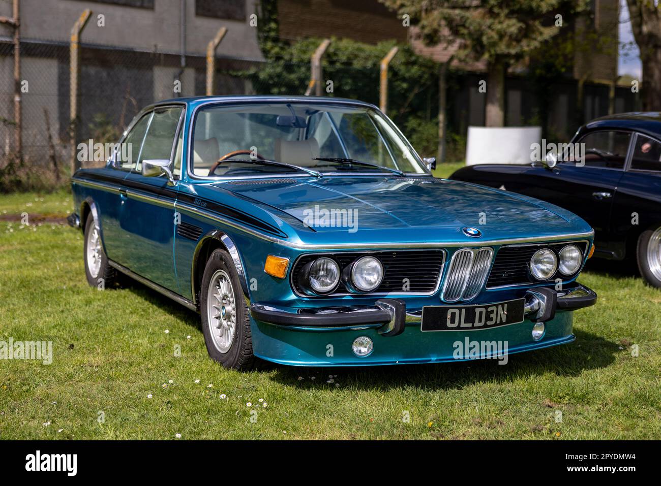 1975 BMW 3.0 CSi, on display at the April Scramble held at the Bicester ...