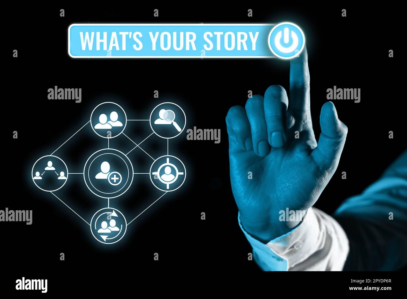 Text showing inspiration What's Your Story. Business idea asking ...