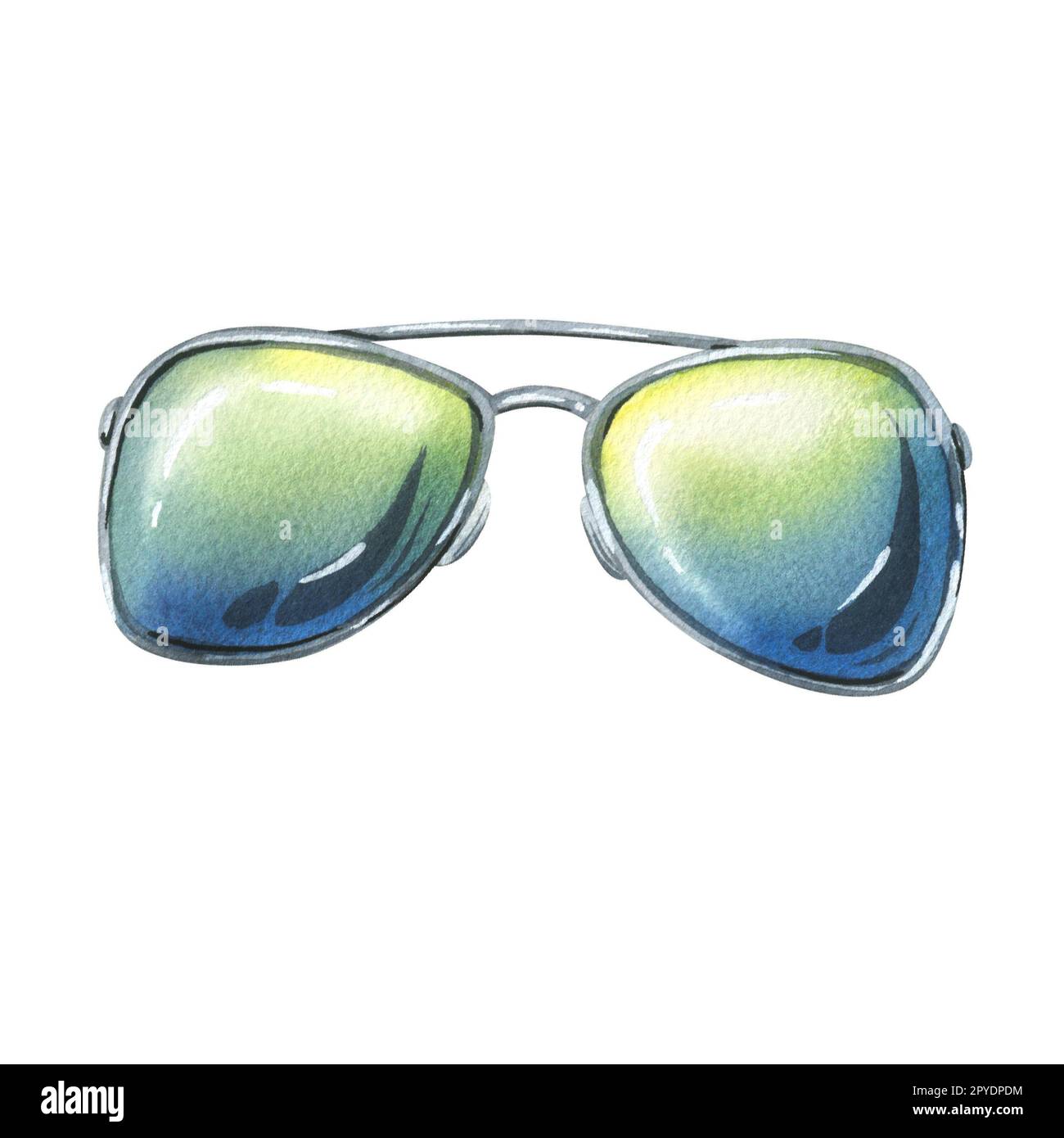 Pilot fashion sunglasses Cut Out Stock Images & Pictures - Alamy