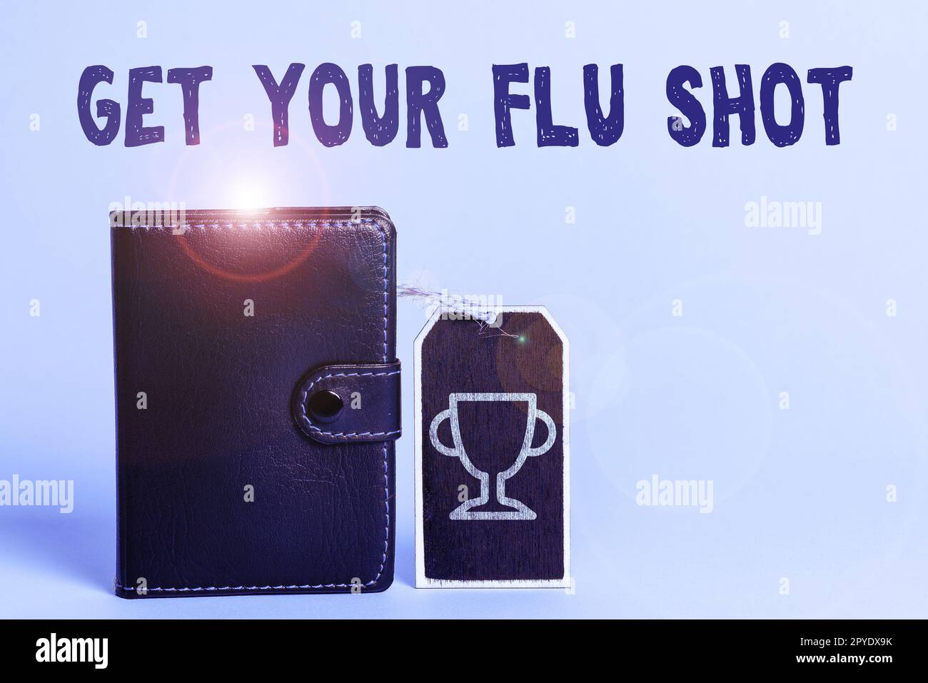 Conceptual caption Get Your Flu Shot. Word for Acquire the vaccine to protect against influenza Stock Photo