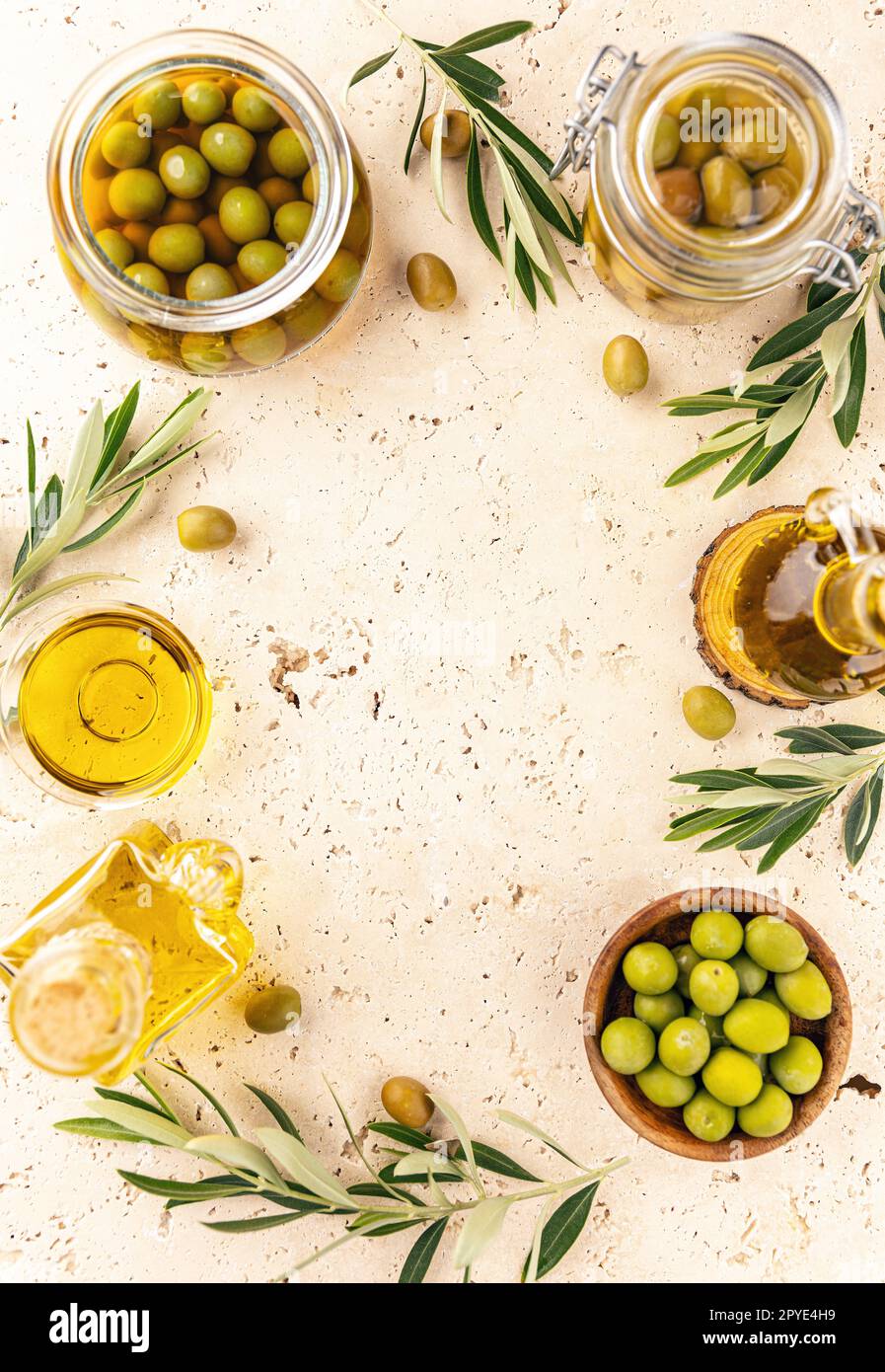 Olives green yellow hires stock photography and images Alamy