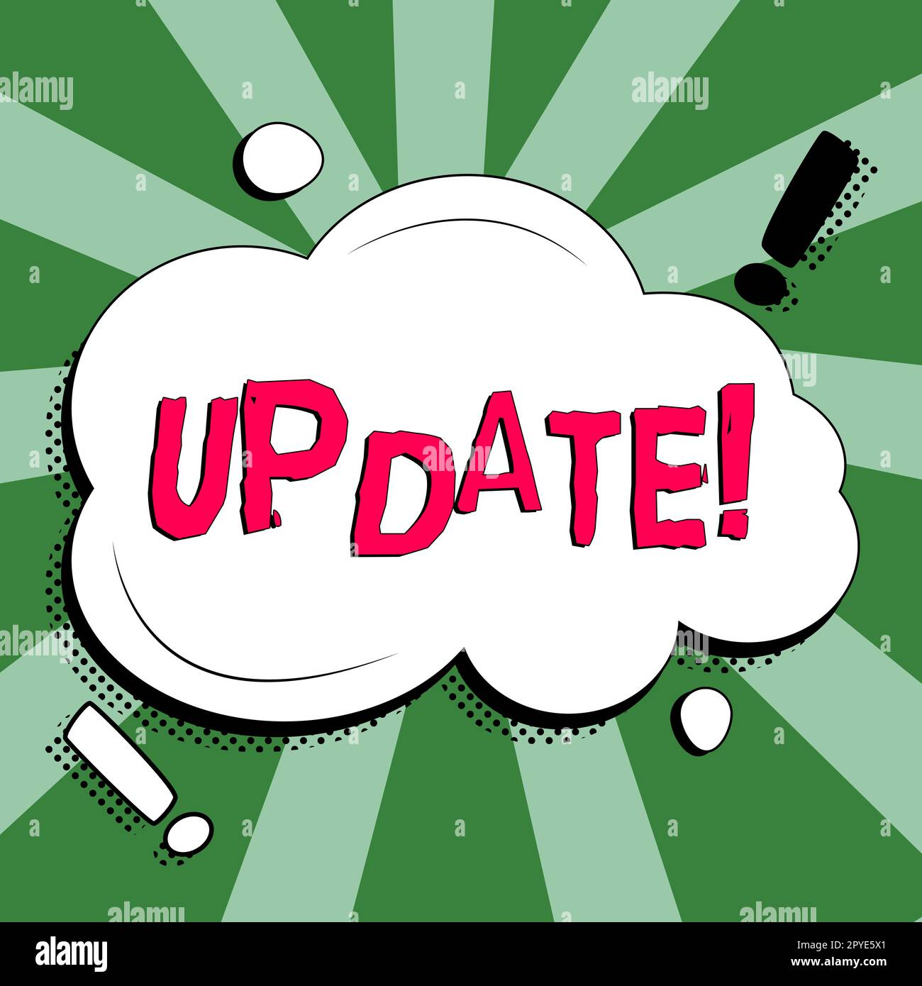 Inspiration showing sign Update. Business idea Make something more ...