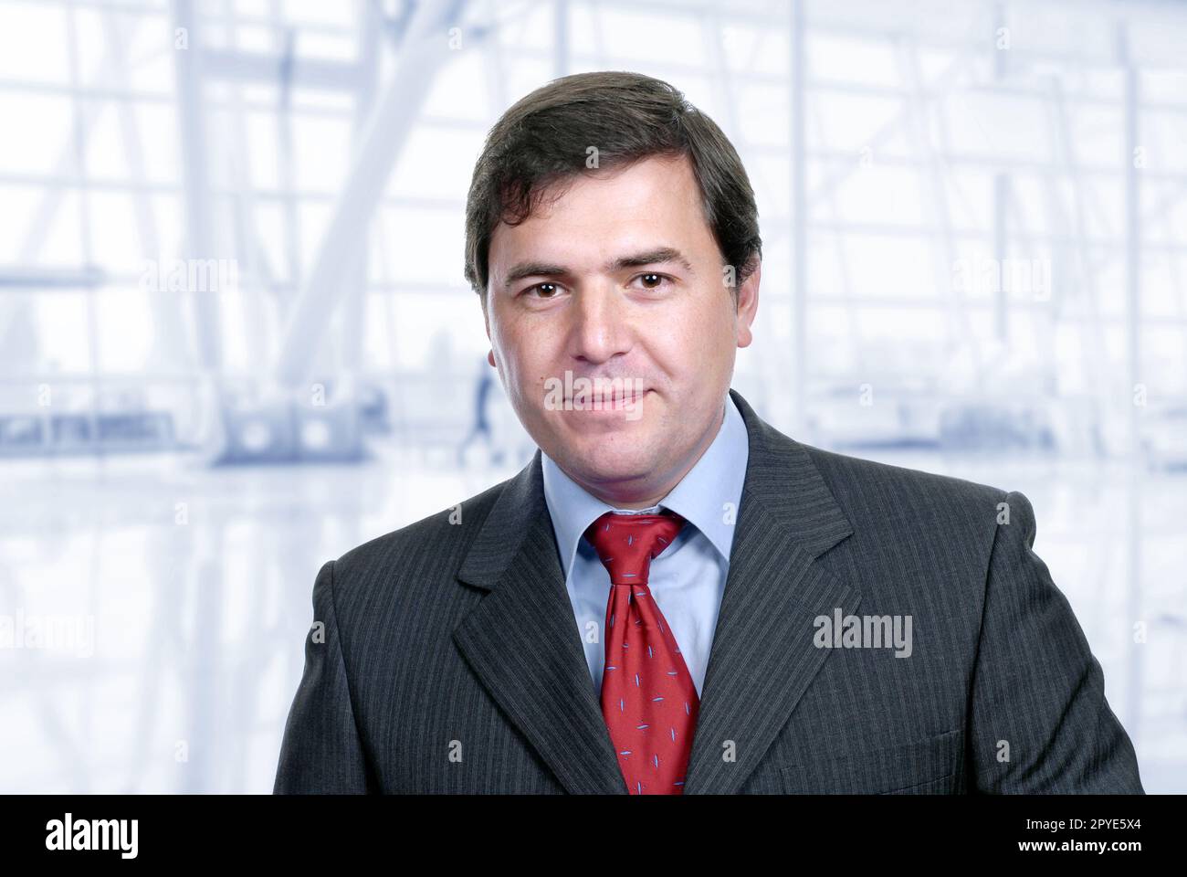 businessman portrait at the office Stock Photo