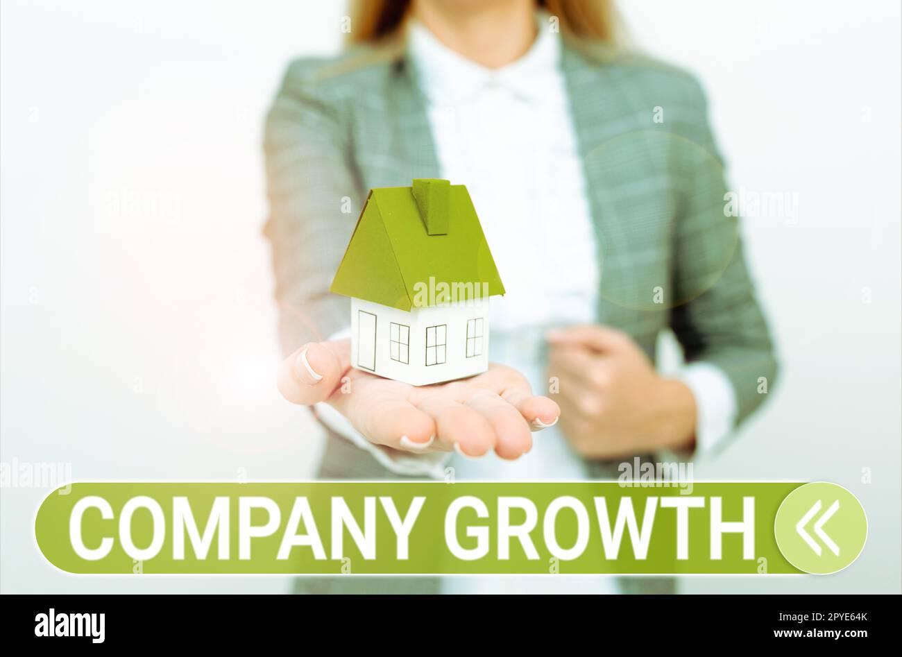 Conceptual caption Company Growth. Word for a long-term stage where enterprise qualifies for expansion Stock Photo