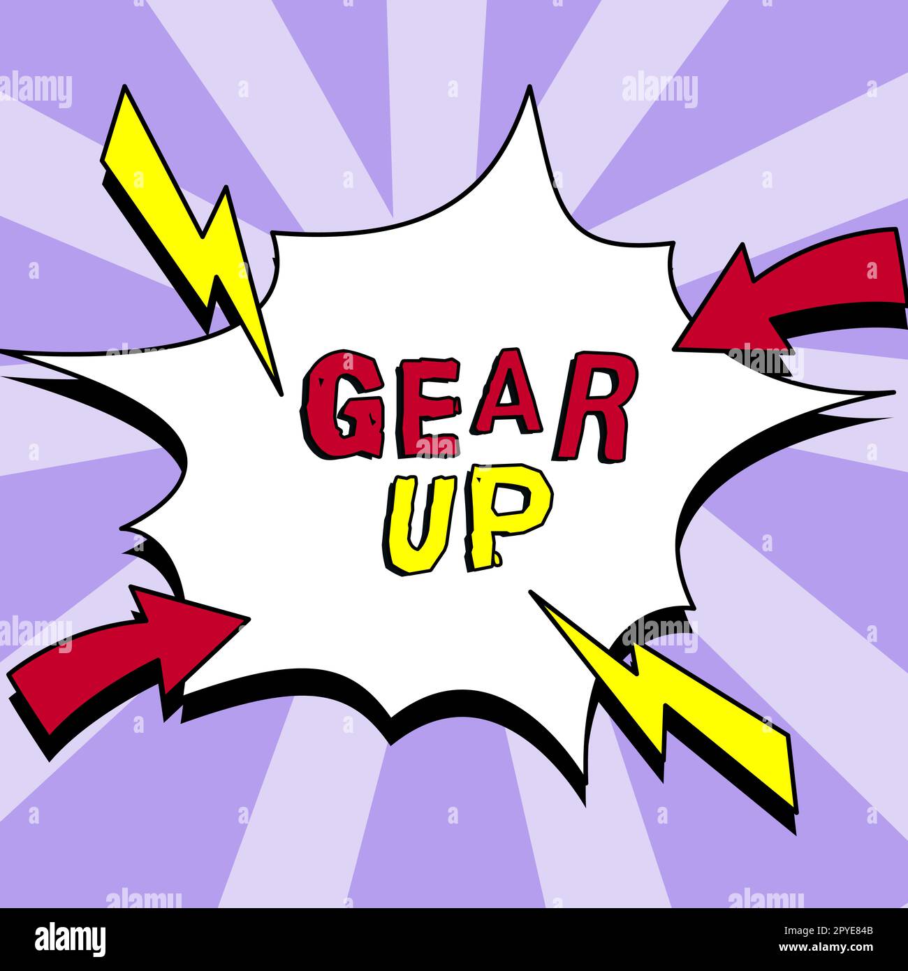 Hand writing sign Gear Up. Internet Concept Asking someone to put his ...