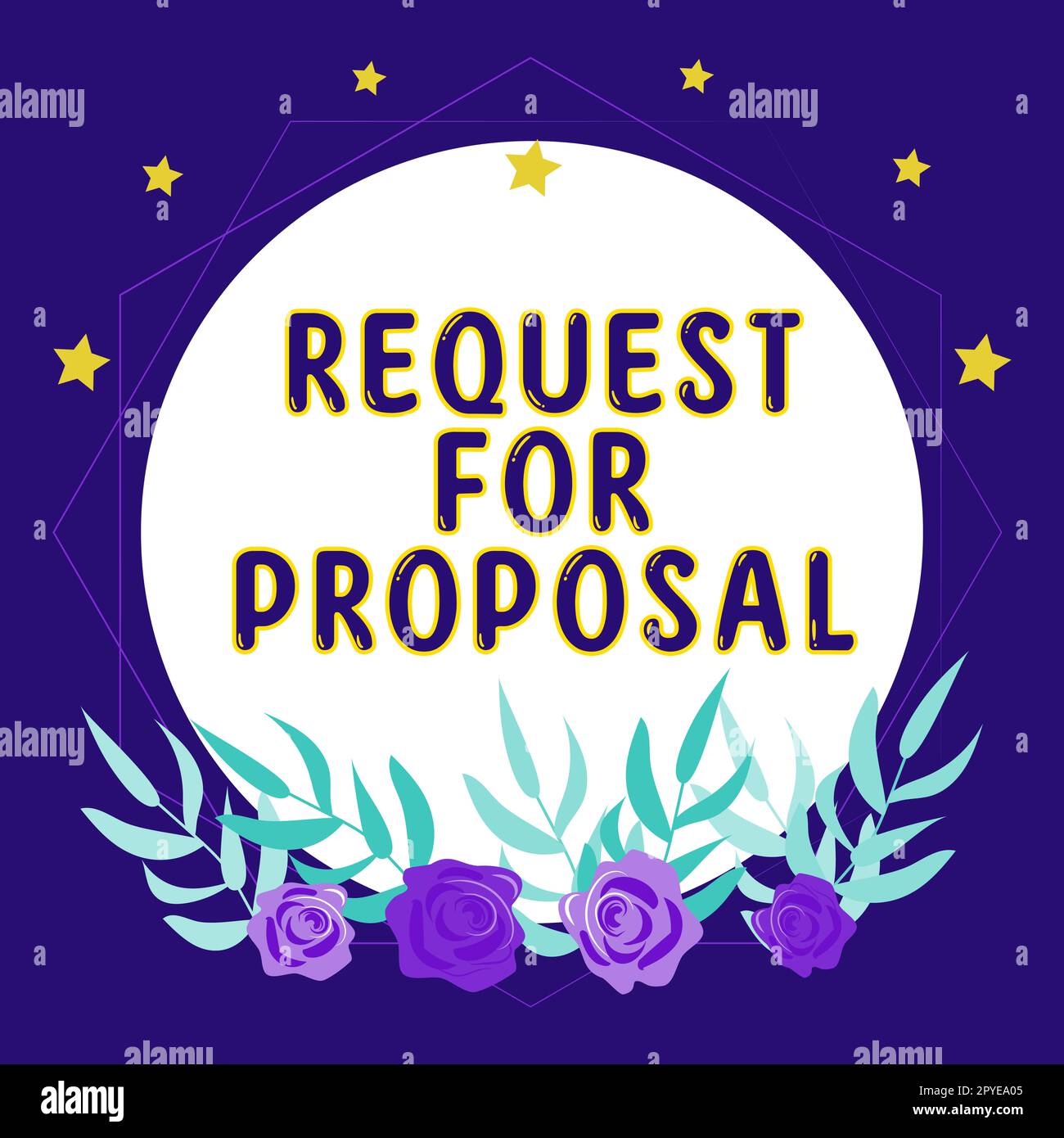 Inspiration showing sign Request For Proposal, Word for document