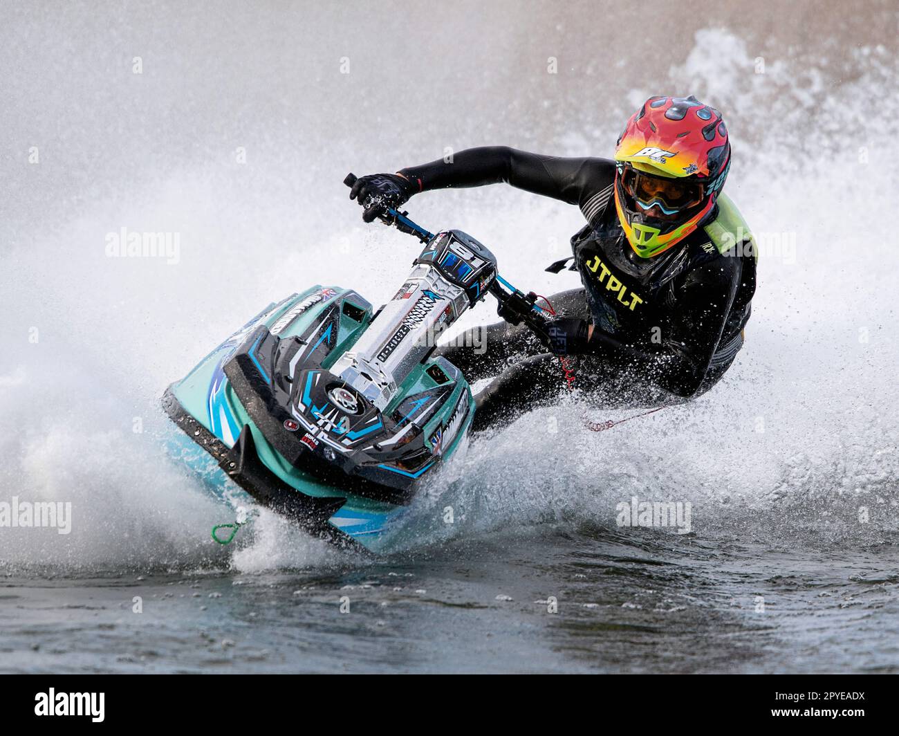 Jet Ski Racer in Round 1 of the JSRA UK Championship in April 2022 at