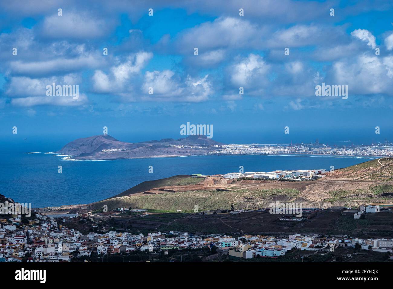 Stunning View from Mirador de la Montana de Arucas, Mountain of Arucas ...