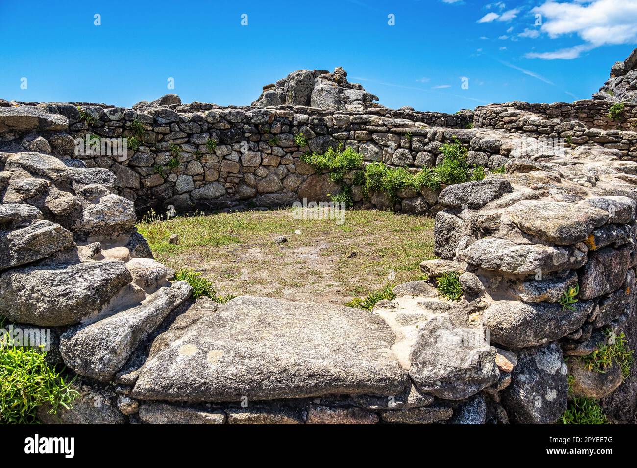 Celtic Castro de Barona, the best preserved of all Galician Iron Age ...