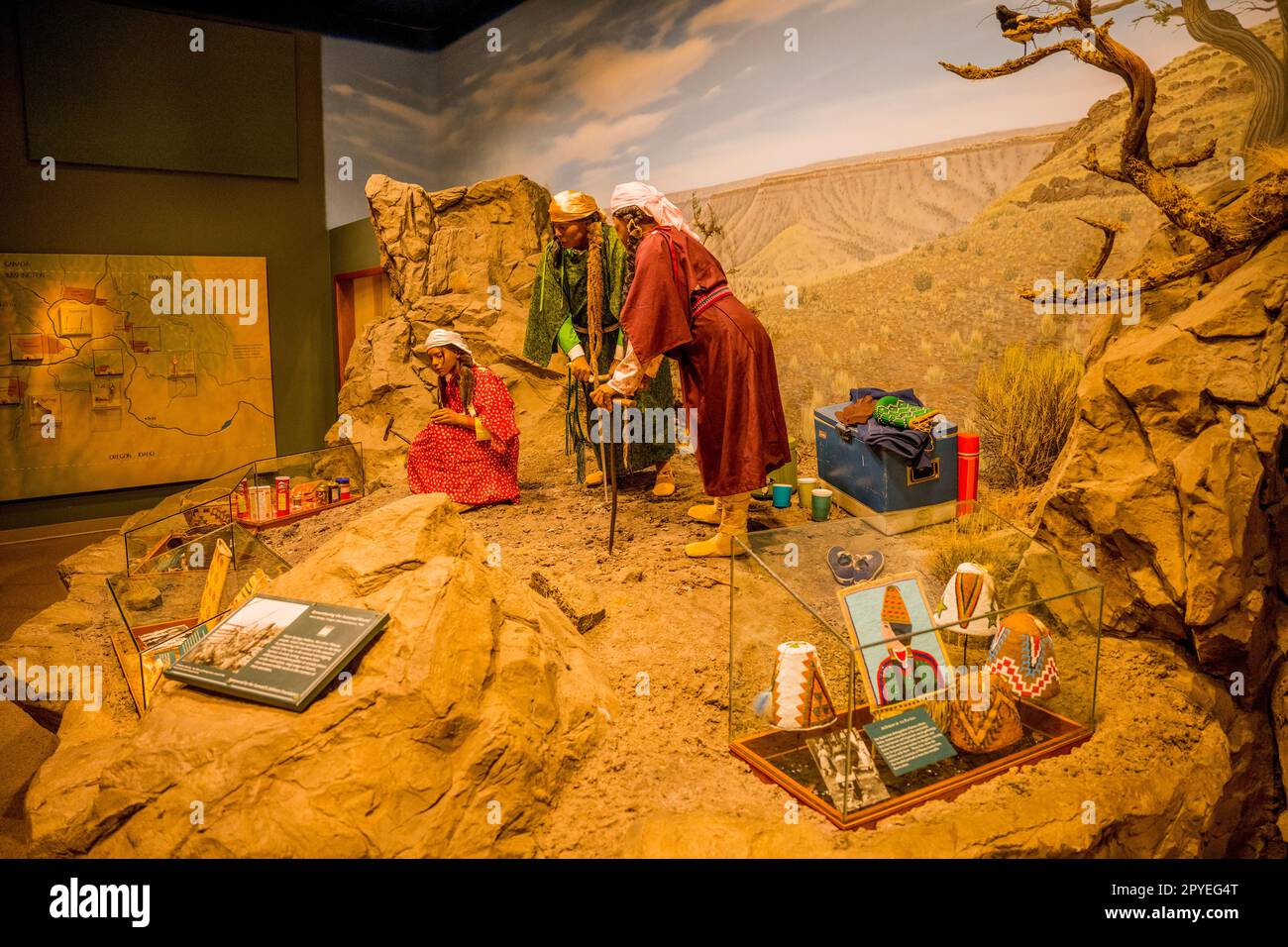 Augmented reality experiences for Native American exhibits Augmented reality experiences for Native American exhibits