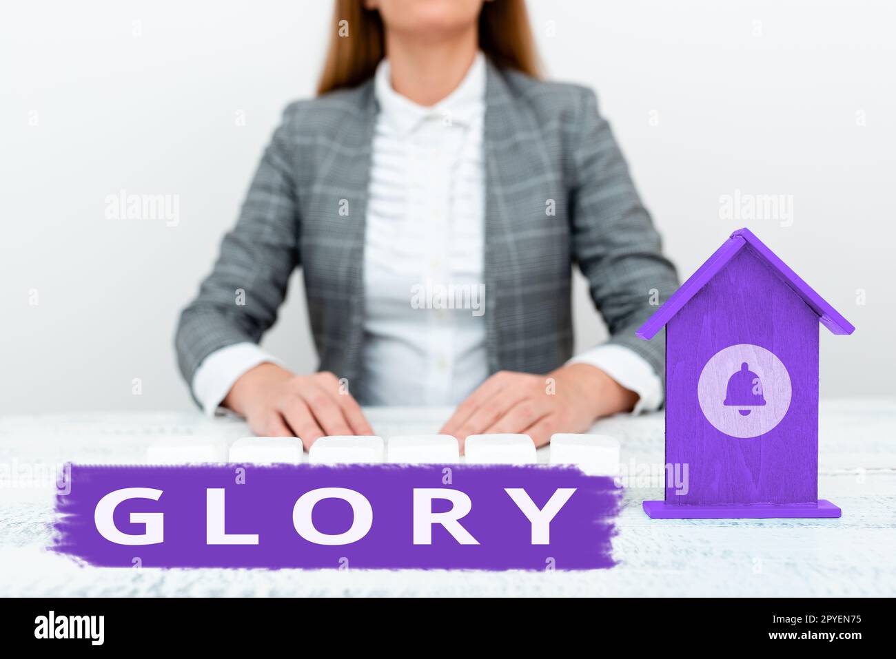 Handwriting text Glory. Business overview high renown or honor won by notable achievements To take pride Stock Photo