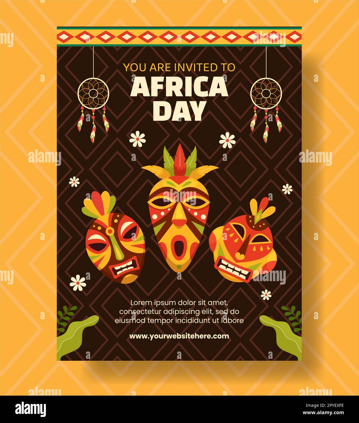 Africa day poster hi-res stock photography and images - Alamy