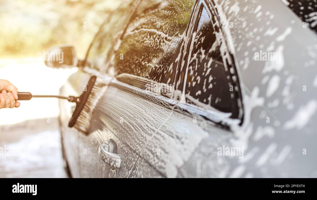 Self serve car wash hires stock photography and images Alamy