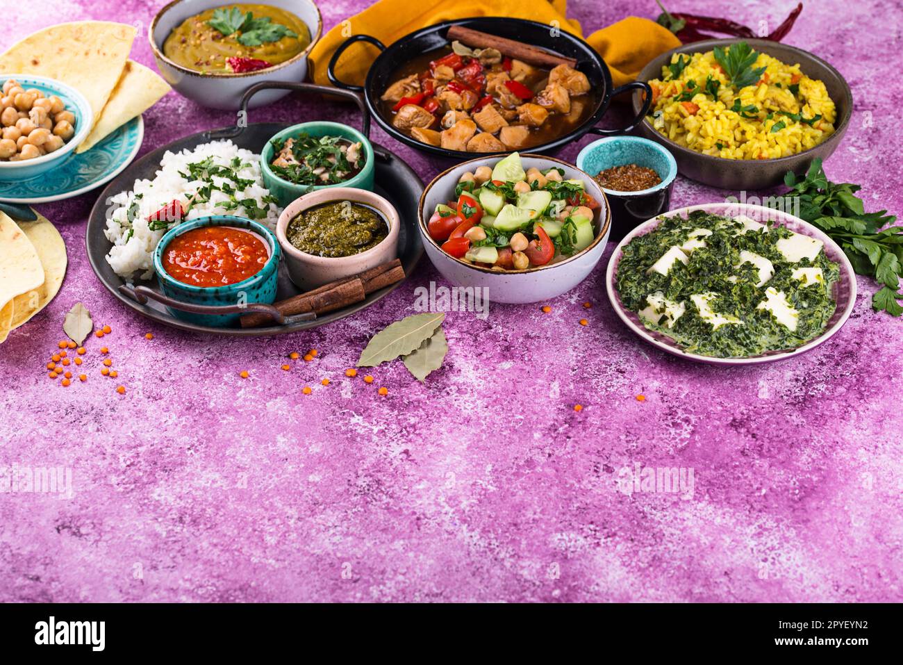 Assorted Of Traditional Indian Food Stock Photo Alamy assorted-of-traditional-indian-food-stock-photo-alamy