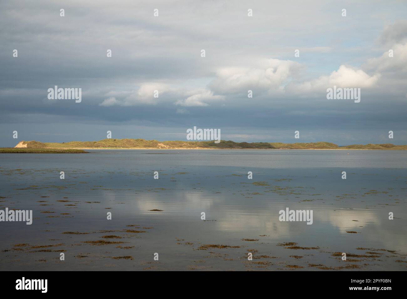 Killala bay and Lacken strand on the Wild Atlantic Way in Mayo Stock