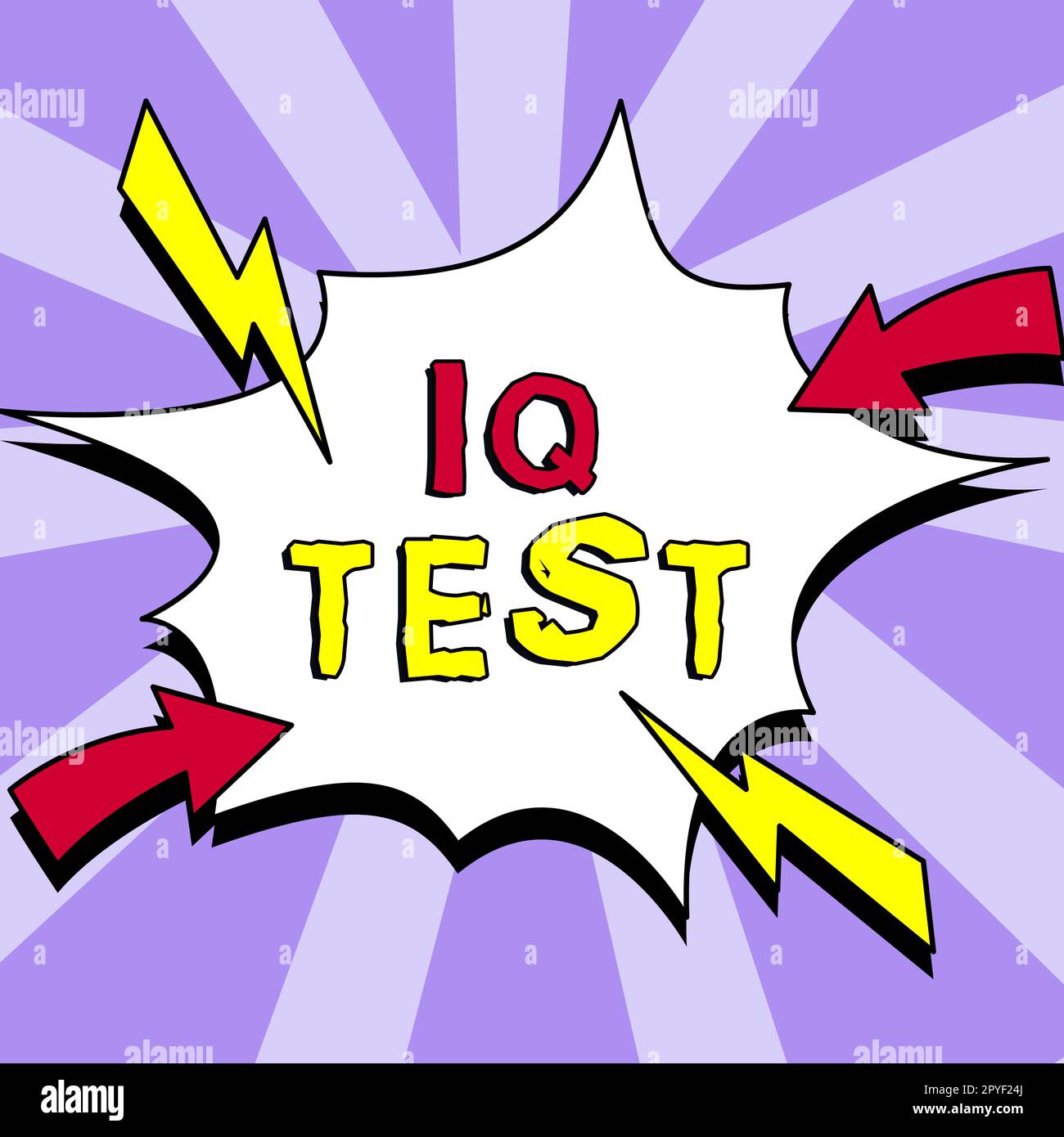 Human brain and IQ test text isolated on white background. 3D illustration  Stock Photo - Alamy