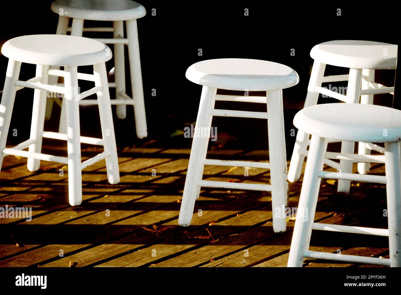Green stools hi-res stock photography and images - Alamy