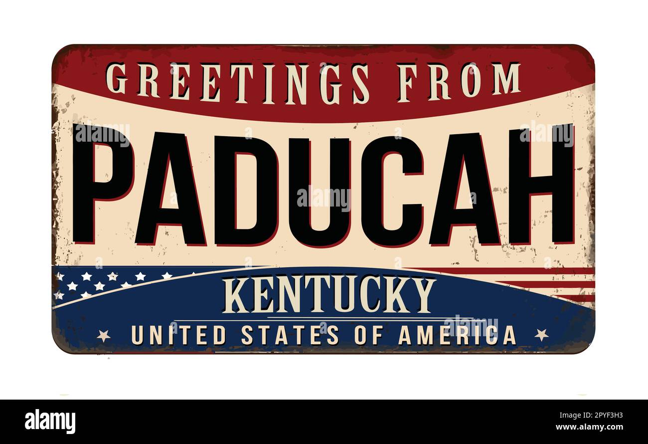 Map of paducah Stock Vector Images - Alamy