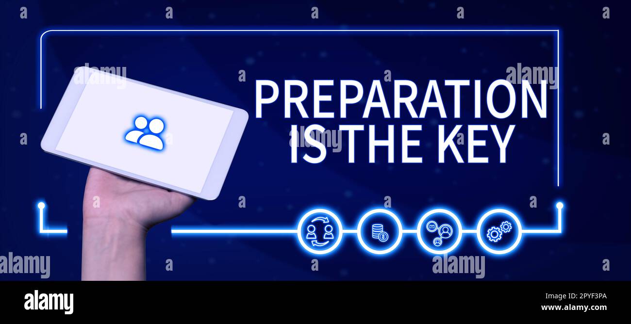 Text Caption Presenting Preparation Is The Key Concept Meaning Action text-caption-presenting-preparation-is-the-key-concept-meaning-action