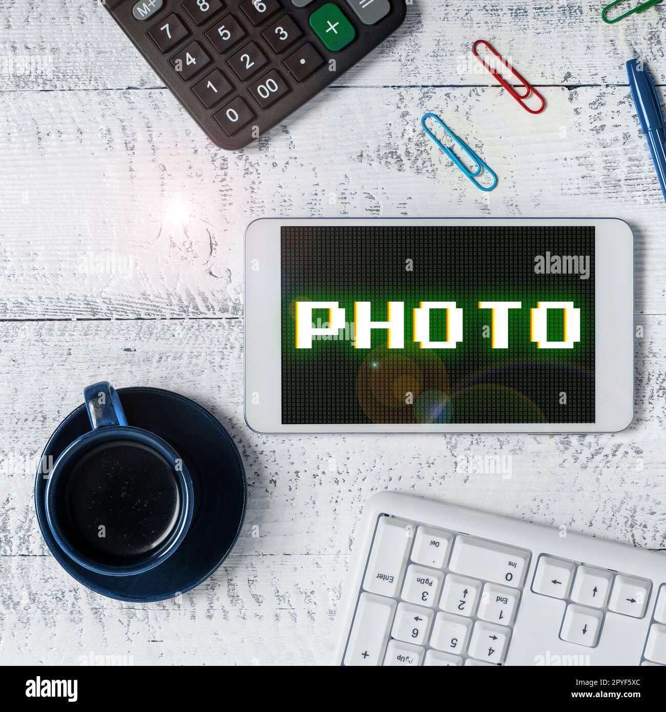 Text caption presenting Photo. Concept meaning the nonobjective motif ...