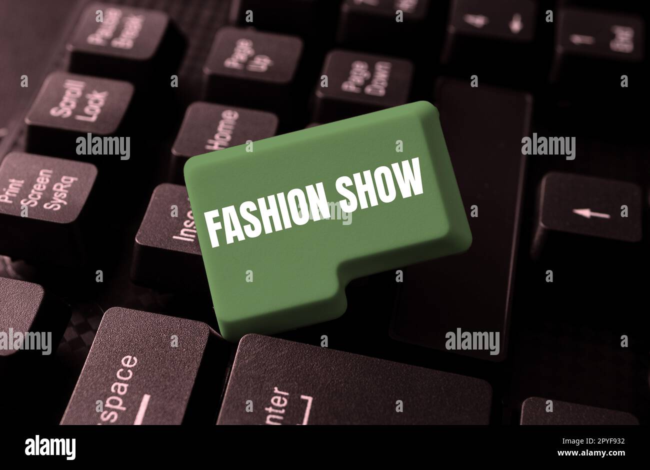Handwriting text Fashion Show. Business showcase exibition that involves styles of clothing and appearance Stock Photo