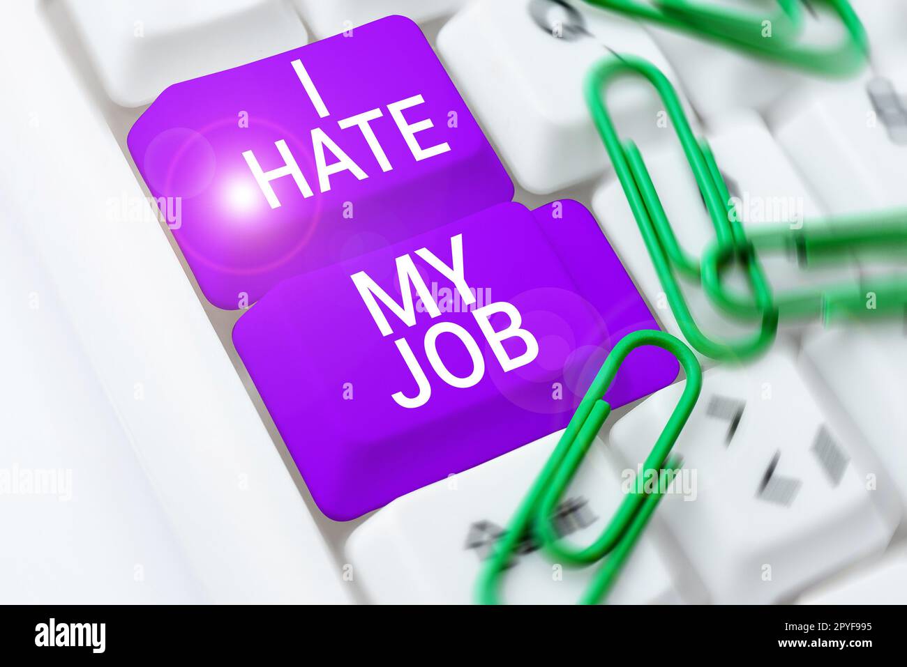 Handwriting text I Hate My Job. Internet Concept don t like the ...