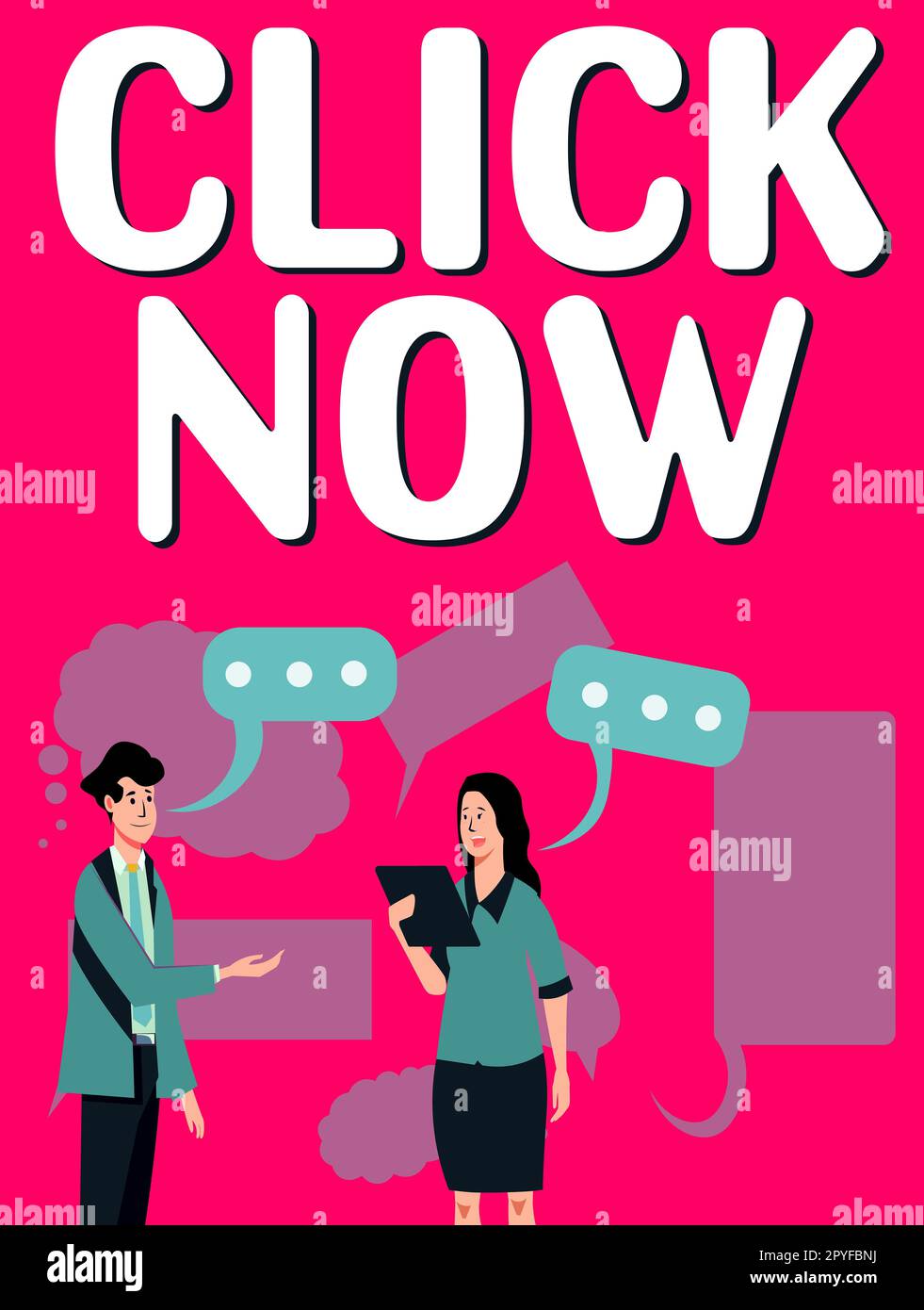 Inspiration showing sign Click Now. Concept meaning pressing the button signifies subscribing to