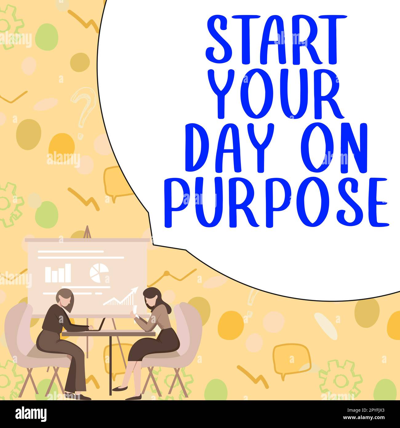 Conceptual display Start Your Day On Purpose. Business showcase Have clean ideas of what you are going to do Stock Photo