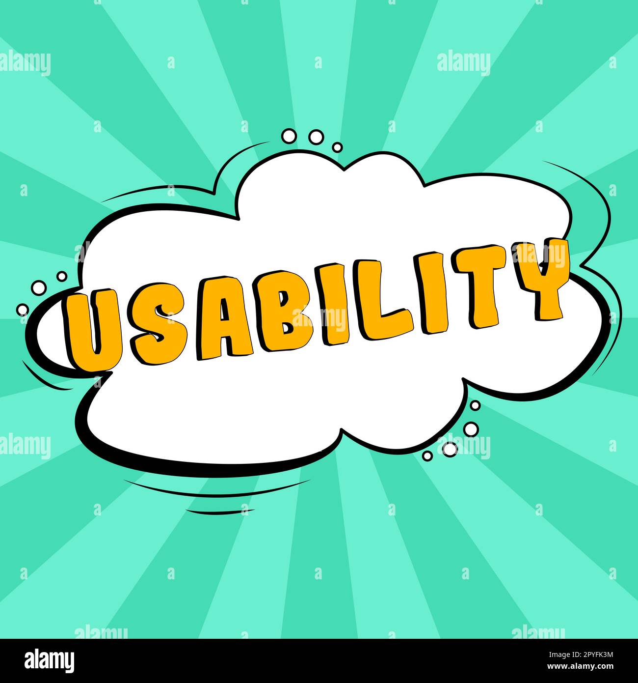 Sign displaying Usability. Word for A word assosiated with how one rates an objects usefulness Stock Photo