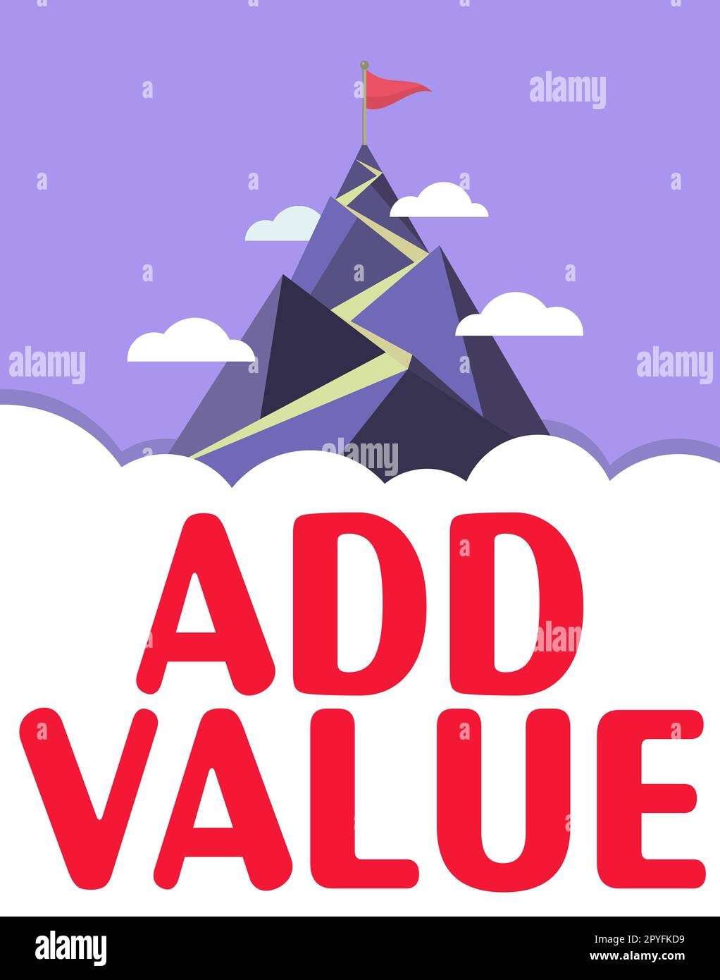 Inspiration showing sign Add Value. Conceptual photo an improvement or ...