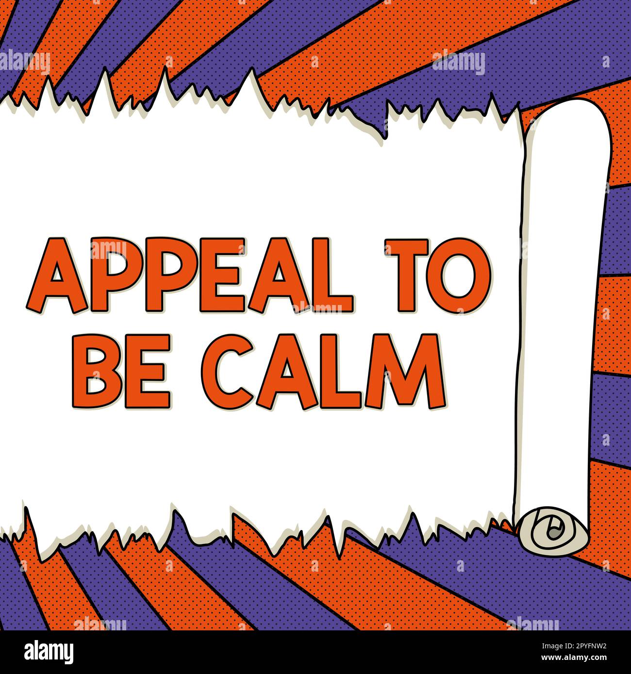 Text showing inspiration Appeal To Be Calm. Concept meaning Stay relaxed  calmed thoughtful do not get upset or angry Stock Photo - Alamy, image size:1300x1390