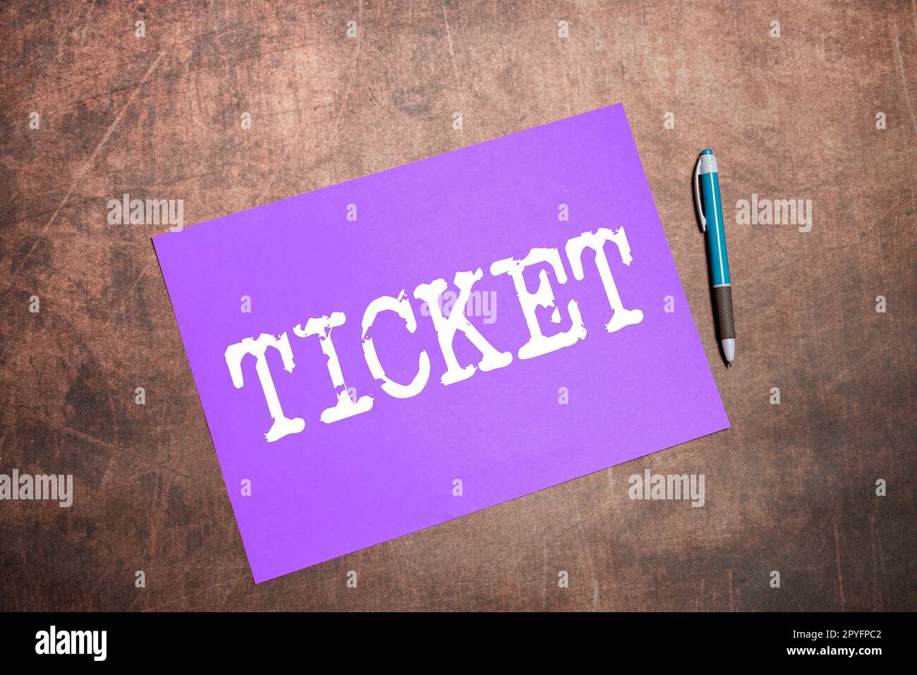 Ticket stub number hi-res stock photography and images - Alamy