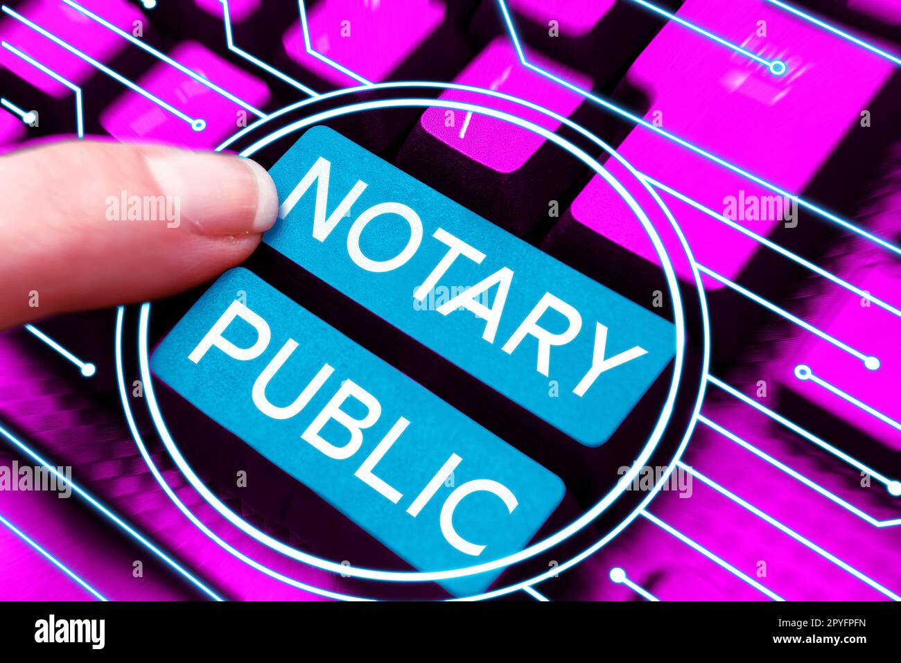 Conceptual display Notary Public, Concept meaning Legality