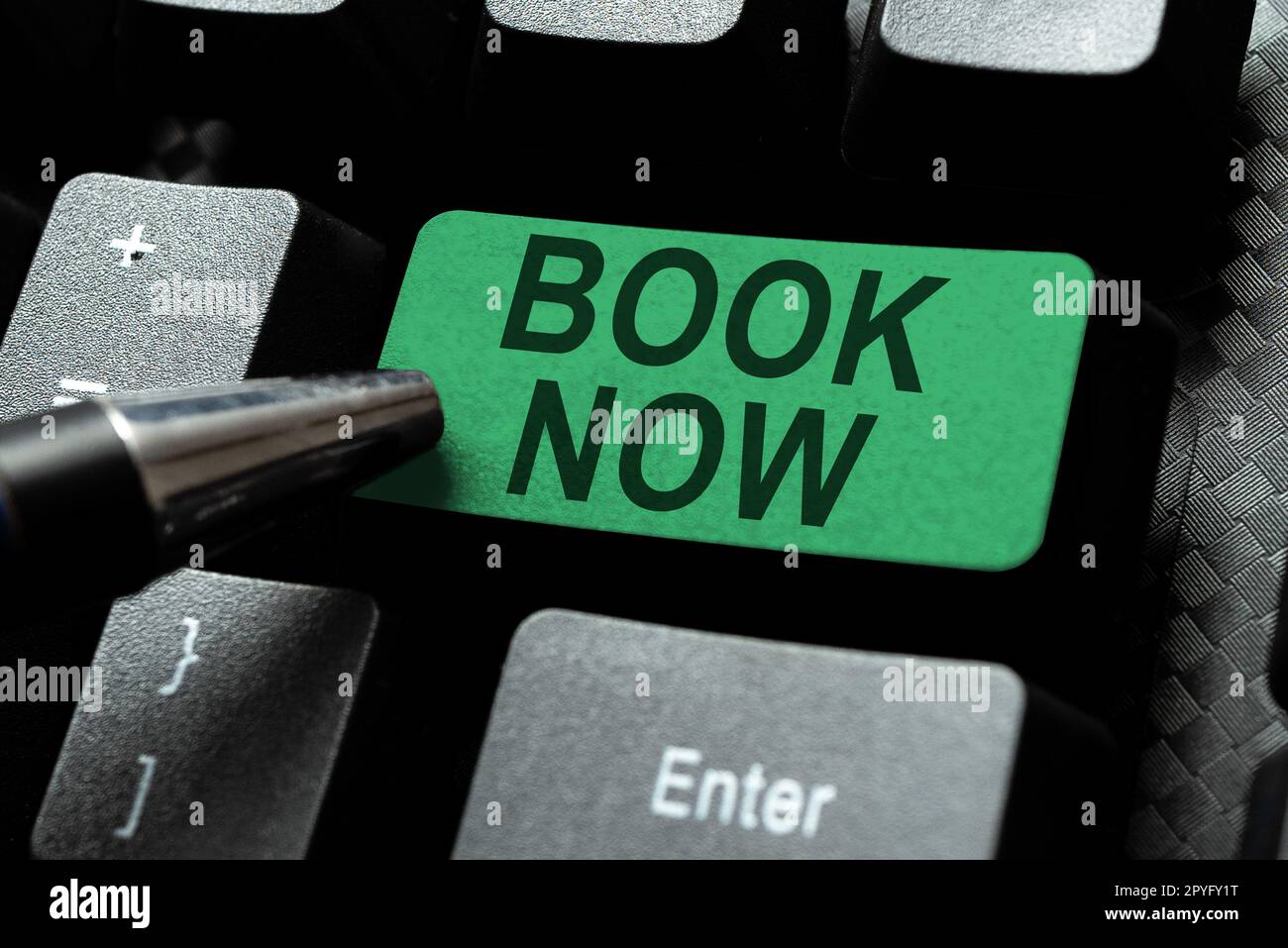 Conceptual display Book Now. Business approach Make a reservation in hotel accommodation or airplane ticket Stock Photo