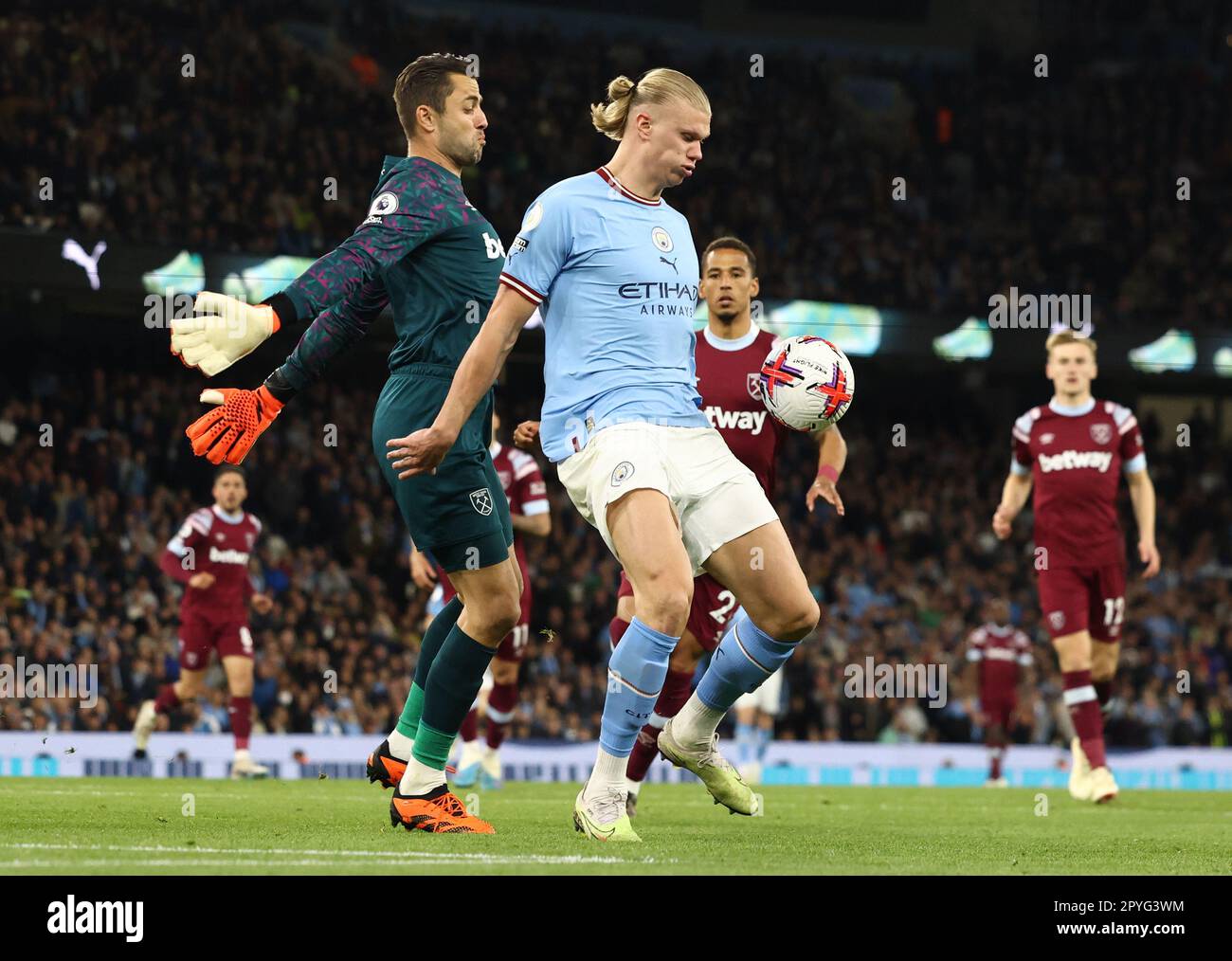 Manchester, UK. 3rd May, 2023. Lukasz Fabianski Of West Ham United ...