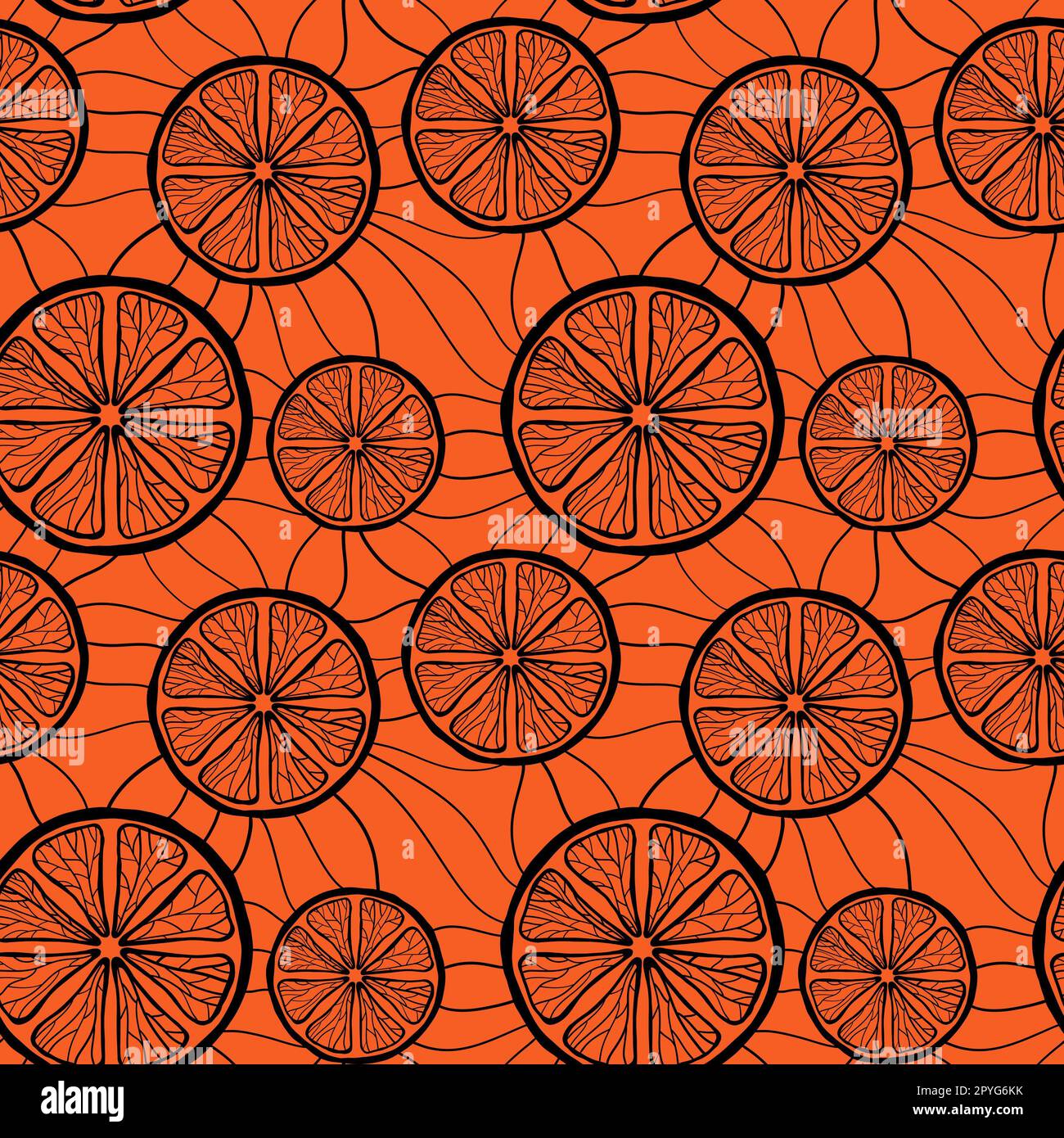 Cartoon summer seamless lemon pattern for wrapping paper and fabrics ...