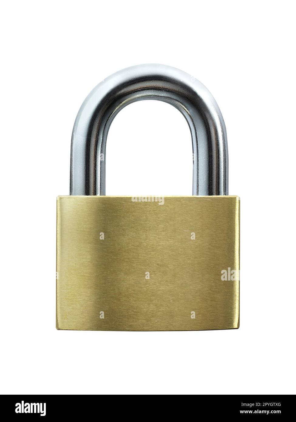 Metal padlock isolated on white background Stock Photo - Alamy
