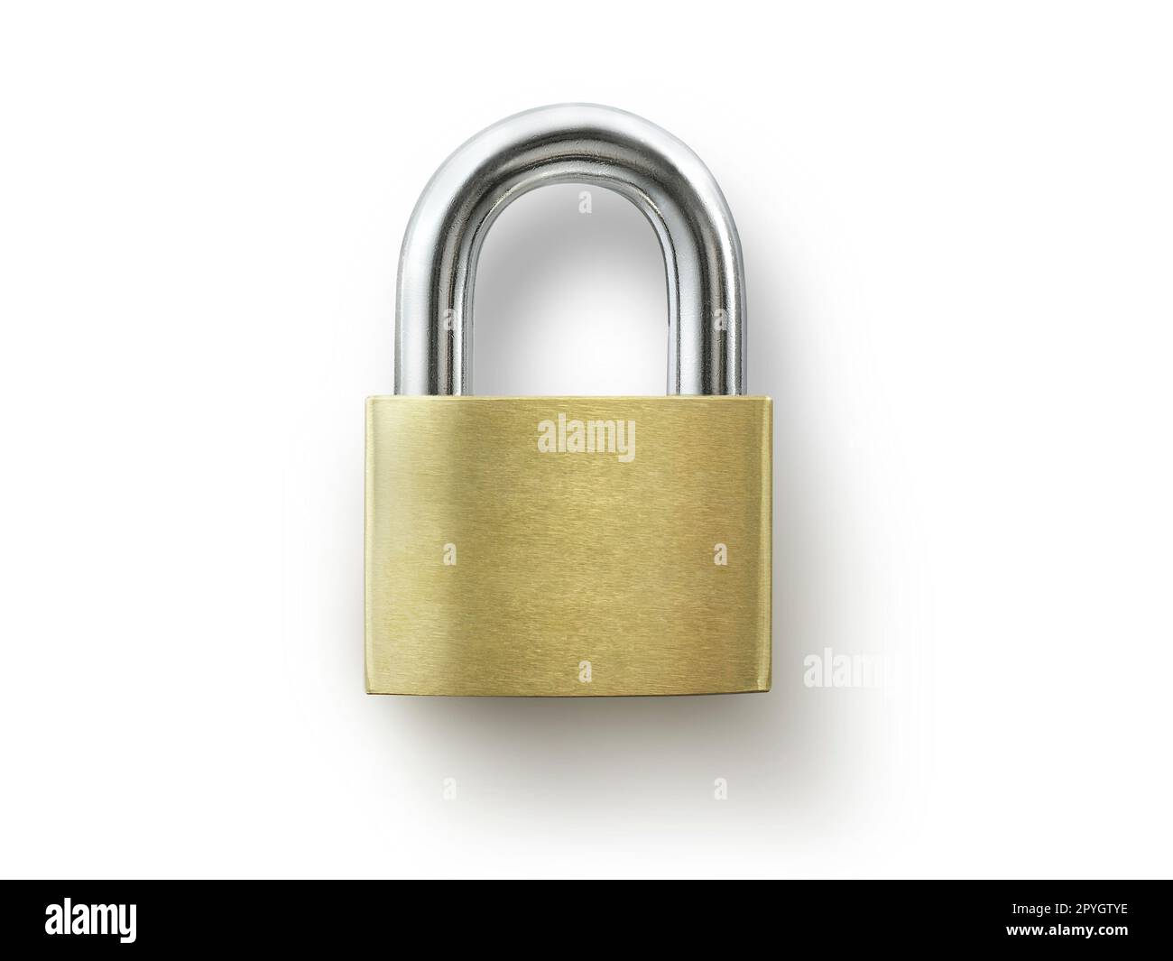 At sign and locked padlock hi-res stock photography and images - Alamy