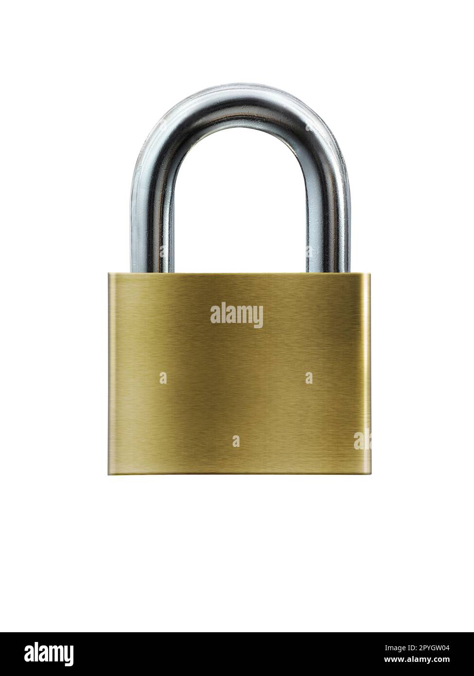 Metal padlock isolated on white background Stock Photo - Alamy