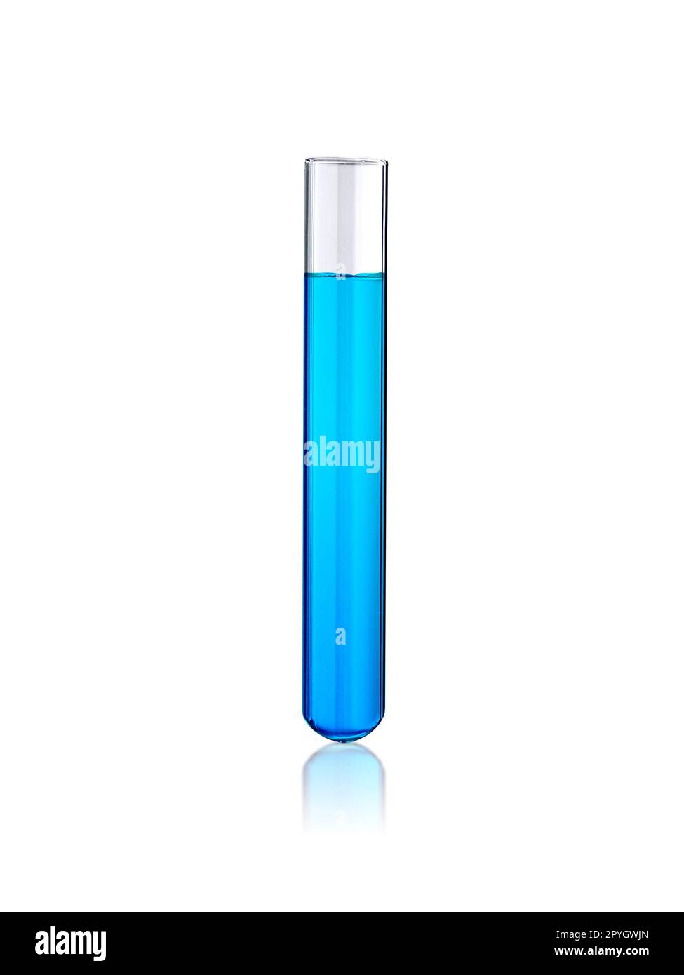 Laboratory testtube isolated on white Stock Photo Alamy