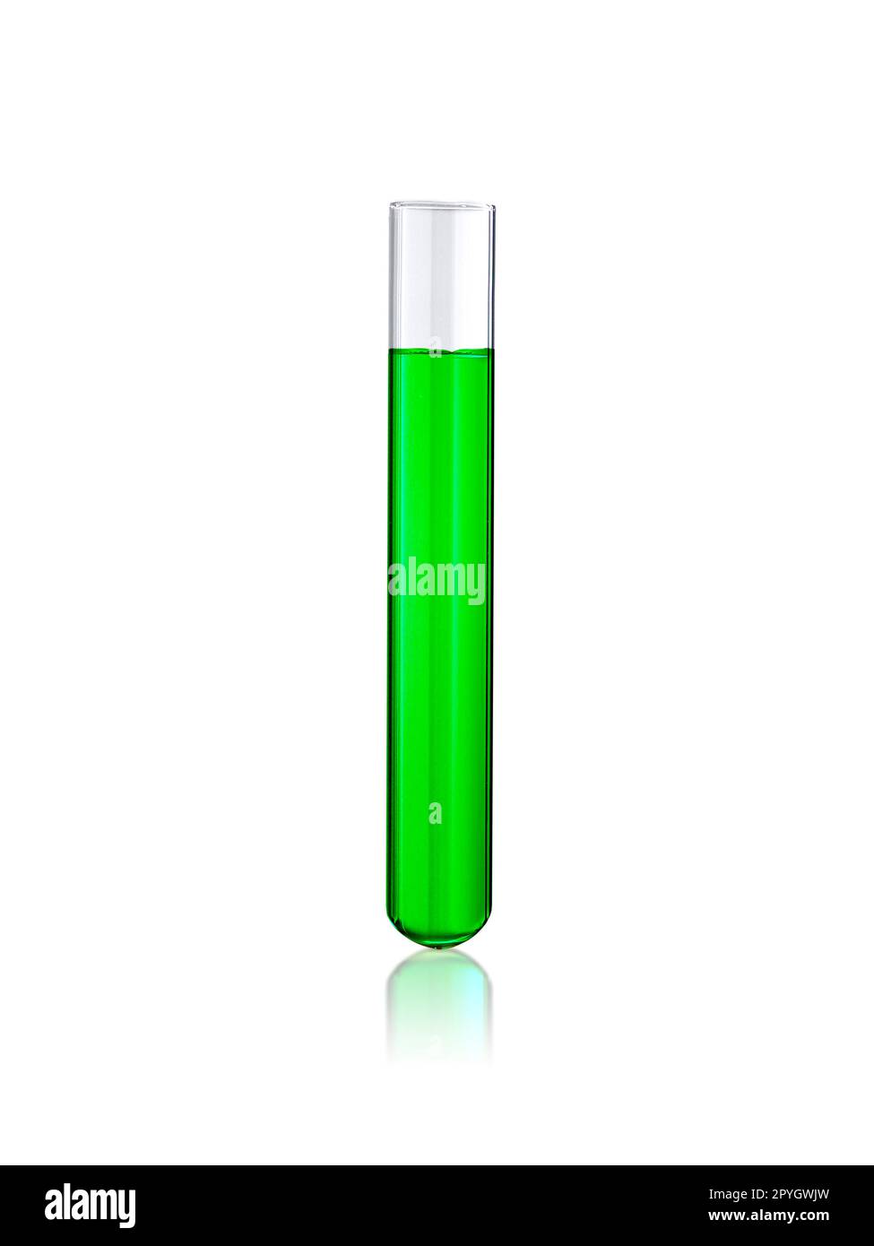 Laboratory testtube isolated on white Stock Photo Alamy
