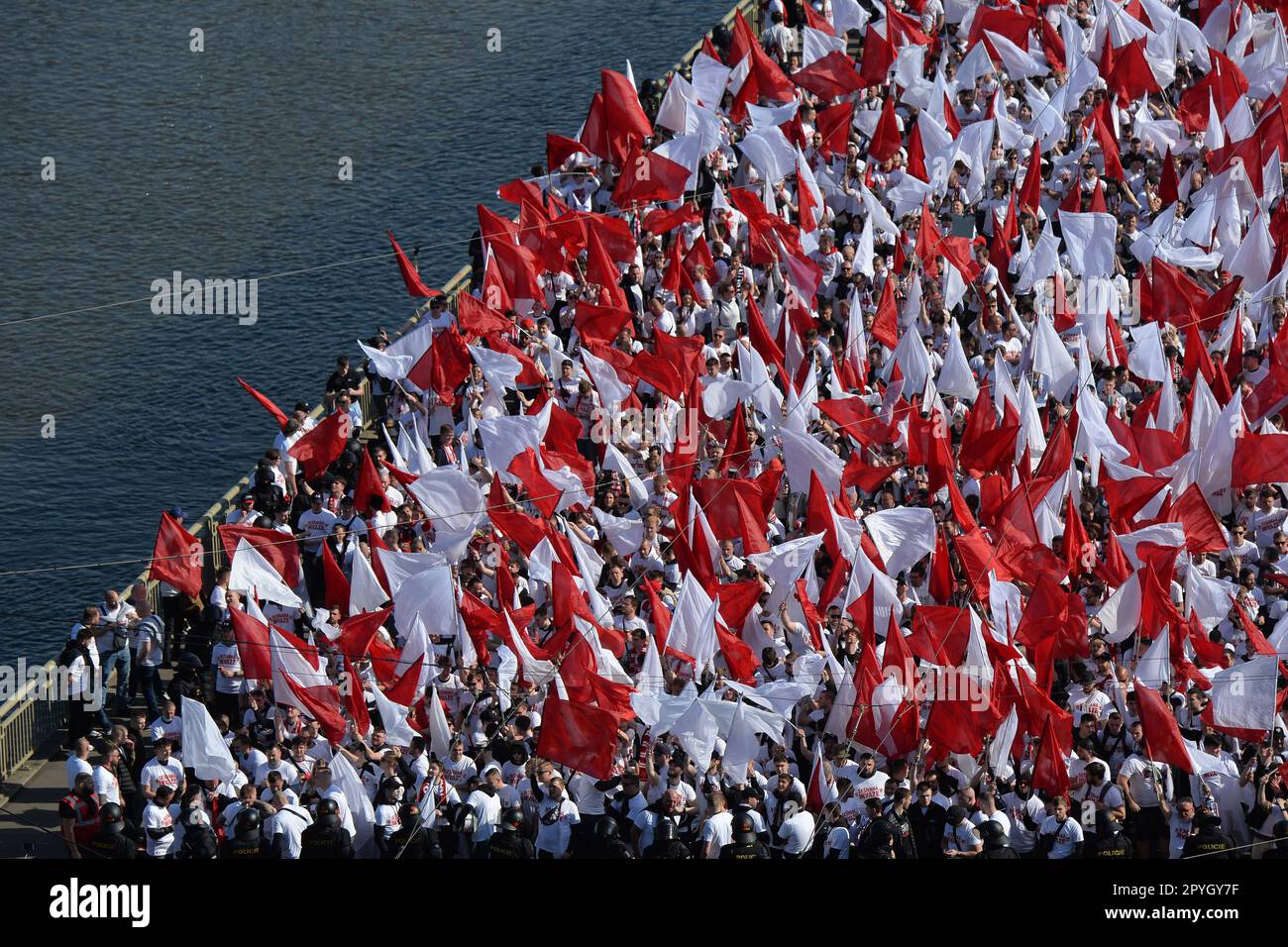 SK Slavia Praha, fans Stock Photo - Alamy