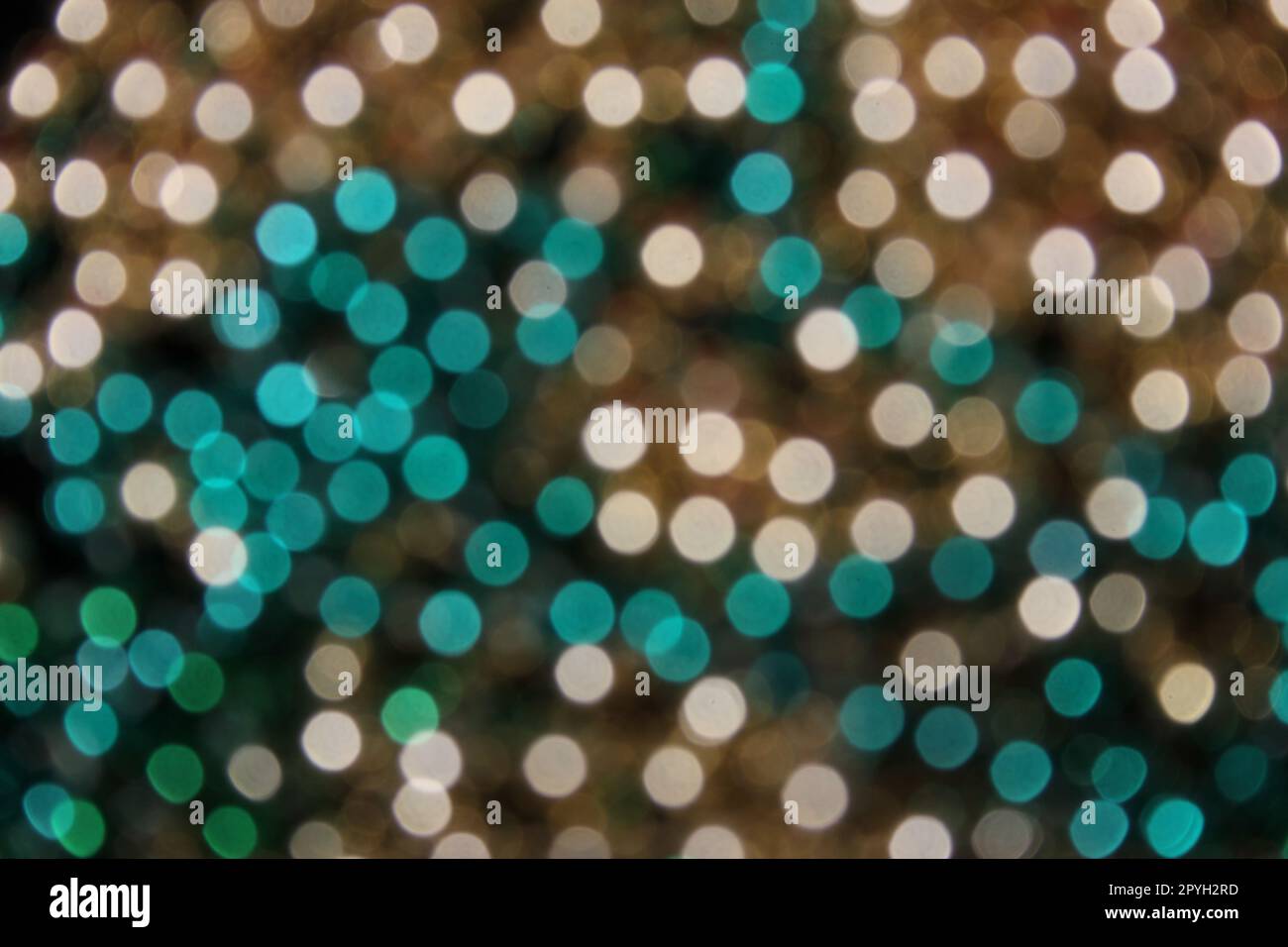 Gold, Green and Blue Abstract Blurred Bokeh Background Stock Photo - Alamy