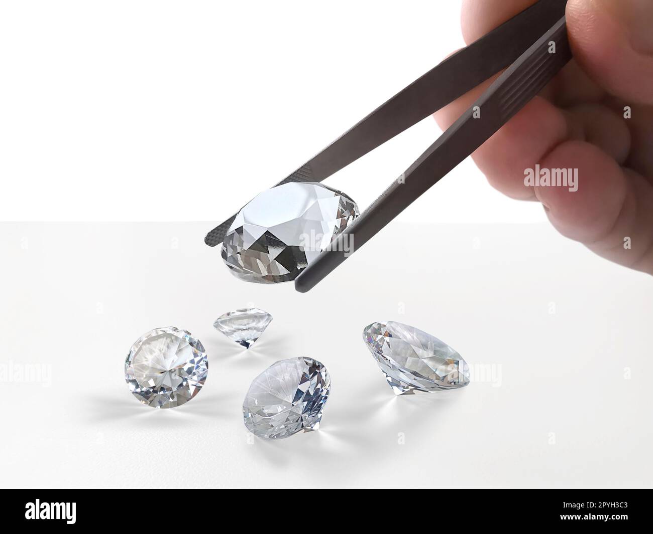 Brilliant cut diamond not ring hi-res stock photography and images - Alamy