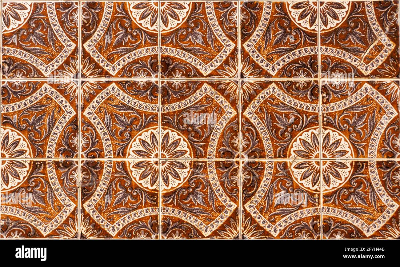 Traditional portuguese tiles Stock Photo